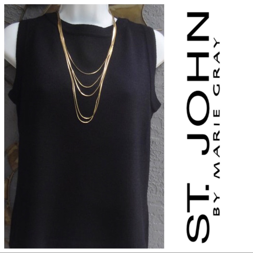 ‼️1 Day SALE‼️ St John Collection Sleeveless Shell